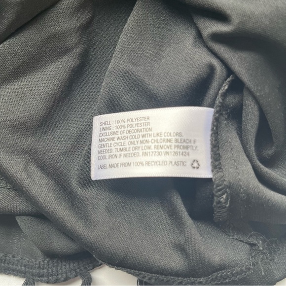 Anthropologie boohoo Bohemian Tassel Hem Dress Black Small - Picture 9 of 9